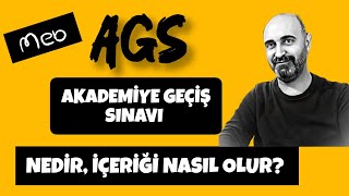 AGSninAkademiye Geçiş Sınavı içeriği belli oldu mu ags [upl. by Ardnoel]