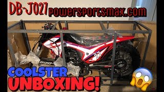 PIT BIKE UNBOXING DBJ027 COOLSTER 125cc [upl. by Antony148]