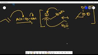 OxymercurationDemercuration Reaction Mechanism [upl. by Helve]