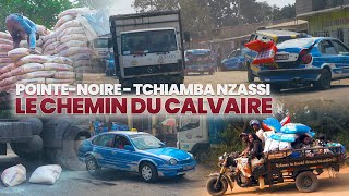 Le Chemin du Calvaire  PointeNoire  Tchiamba Nzassi  La frontière du Cabinda [upl. by Nnyleimaj]