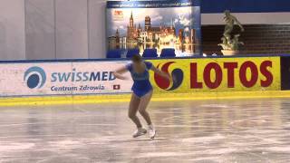 16 Kate CHARBONNEAU CAN  ISU JGP Baltic Cup 2011 Junior Ladies Short Program [upl. by Atinuhs745]