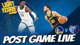 GSW v Grizzlies LIVE Post Game React [upl. by Quiteria]