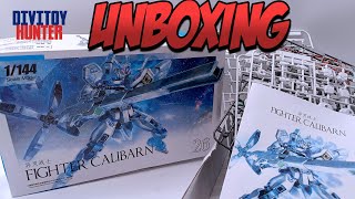 UNBOXING FIGHTER CALIBARN HG 1144 GAOGAO YOUTUBE CALIBARN SHOPEE GUNDAM GUNPLA TOY HOBBY [upl. by Oicnedif920]