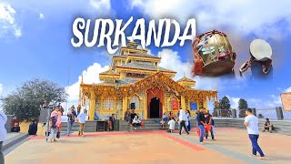 SURKANDA TEMPLE । Tehri Garhwal । Dhanaulti । Travel film by Deepak Panwar । [upl. by Netta]