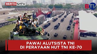 FULL Gagah Defile Pasukan Tiga Matra hingga Pawai Alutsista Milik TNI  Beritasatu [upl. by Furnary]