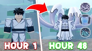 Spending 48 Hours MASTERING Every 6 Tails Version in Shindo Life  Roblox [upl. by Dulcy]