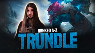 RANKED AZ TRUNDLE LEAGUE OF LEGENDS [upl. by Ecyle484]