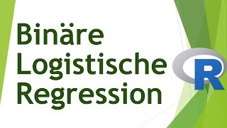 Binärlogistische Regression in R rechnen  Daten analysieren in R 76 [upl. by Karlan]