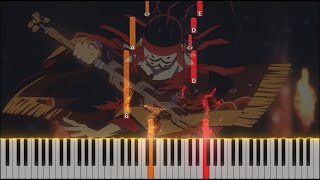 Kamado Tanjiro no Uta OST – Tutorial PIANO FACIL Easy  PARTITURA Kimetsu no Yaiba “Demon Slayer” [upl. by Ahsika270]