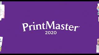 PrintMaster 2020 Tutorials Working With Scratch Project And ReadyMade Projects [upl. by Mar]