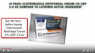 Clotrimazole Antifungal Cream [upl. by Dolores272]