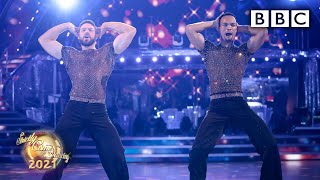 John Whaite and Johannes Radebe Jive to Higher Power by Coldplay ✨ BBC Strictly 2021 [upl. by Ekram]