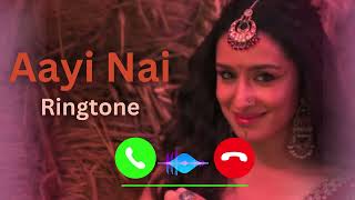 Aayi Nai Song Mobile Ringtone  BGM Stree 2  Pawan Singh  Rajkummar Rao Shraddha Kapoor [upl. by Caz]