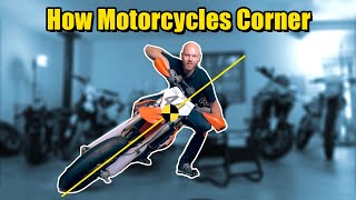 How Motorcycles Corner  EXPLAINED [upl. by Jaret530]