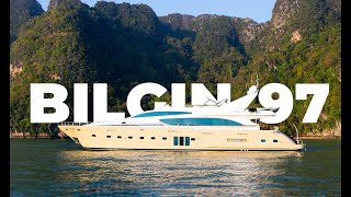 Bilgin 97 Superyacht  Luxury Yacht Charter in Phuket Thailand [upl. by Dwaine9]