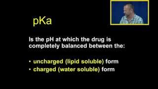 pKa  Why most drugs are weak acids or weak bases [upl. by Martine]