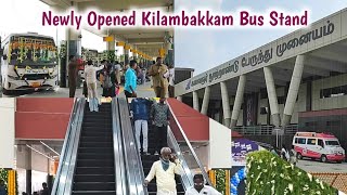 Newly Opened Kilambakkam Bus Stand [upl. by Ethyl]