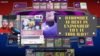 PTCGL Expanded Ribombee Helps Turn 2 Prizes into 6 [upl. by Letsirk840]