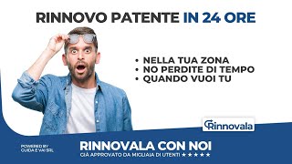 Rinnovo patente  Facile sicuro e veloce con Guida e Vai [upl. by Yattirb288]