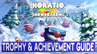 Horatio goes Snowboarding Trophy amp Achievement Guide  Crossbuy PS4 PS5 [upl. by Lleon]