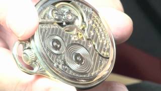 Hamilton Model 992 Railroad Pocket Watch by The Pocket Watch Guy [upl. by Sudhir]