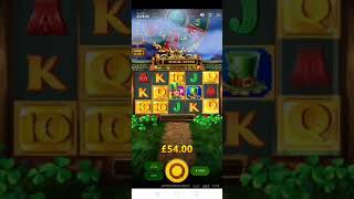 LEPRECHAUNS MAGIC SLOT £2 BONUS BIG WIN [upl. by Initsed]