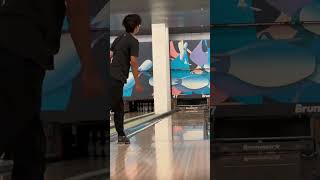 Two handed bowling  Strike [upl. by Rettig246]