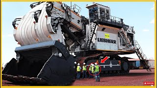 Discover the Top 10 Largest Excavators on the Planet  Their Size Will Surprise You   MegaTech [upl. by Kaazi]