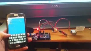 Arduino bluetooth Stepper Motor [upl. by Nyleimaj351]