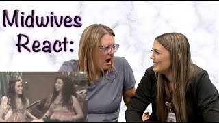 Midwives React To The Childbirth Class Skit On SNL [upl. by Karr359]