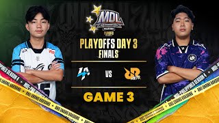 MDL PH S4  POD3  LAZY VS RRQ  GAME 3 [upl. by Blase]