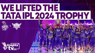 KKR and Shreyas Iyer Win the Final and Lift the Trophy  KKRvSRH  KnightsTV  TATA IPL 2024 [upl. by Larner]