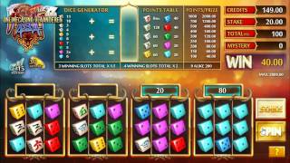 Gaming1 Mystery Arena Dicegame Circus Casino België [upl. by Mharba]