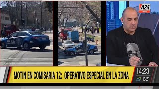 🔴 Motín en comisaría 12 operativo especial en Villa Urquiza [upl. by Nations]