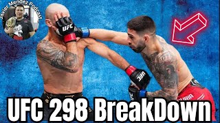 Javier Mendez  UFC 298 BreakDown ufc298 andnew [upl. by Berga]