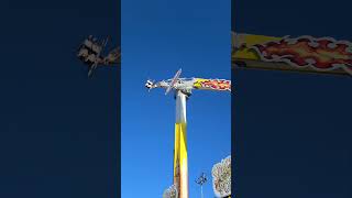 Space Port Ride  Maryland State Fair [upl. by Annaeed712]