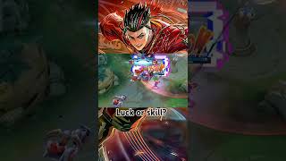 Luck or skill Chou Vs Aldous and lesley mobilelegends kagura chou shorts choufreestyle mlbb [upl. by Seroled360]