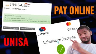 How to pay application fee at UNISA online  UNISA 2023 online applications  University of SA [upl. by Anaeg246]