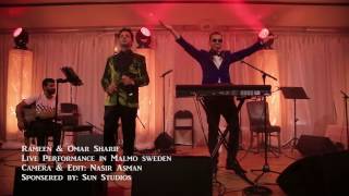 Rameen amp Omar Sharif  Maida Maida beya Live performance in Malmo Sweden [upl. by Lennej958]