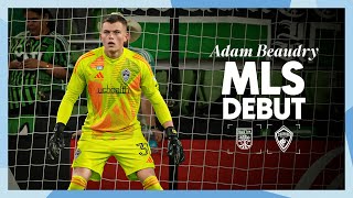 Postgame Reaction  Adam Beaudry on making MLS debut confidence instilled by coaches and teammates [upl. by Ursi973]