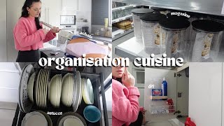 ON COMMENCE LA RÉORGANISATION DE LA CUISINE astuces amp diy [upl. by Aleuname]