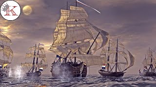 An Epic Sea Battle Napoleon Total War 2v2 [upl. by Berk]