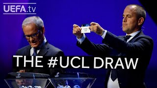 THE UCL GROUP STAGE DRAW [upl. by Junna787]