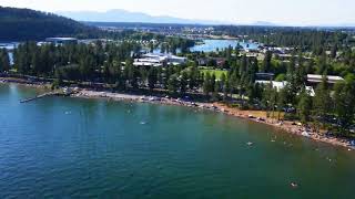 Coeur d’Alene Idaho Coeur d’Alene lake or cda idaho 4th of july 2024 [upl. by Hewett]