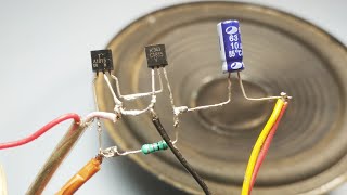 Simple Audio Amplifier Circuit with 8inch speakers [upl. by Odlaumor682]