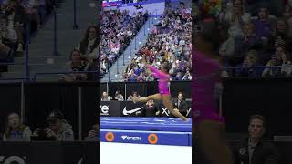 Simone Biles Slow Motion Vault Core Hydration Classic 2024 [upl. by Lesser]