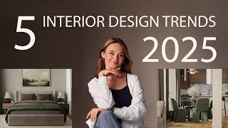 5 Interior Design Trends 2025 [upl. by Yelhs73]