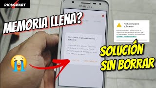 ✅️ Como liberar espacio Memoria llena sin tener nada Solución espacio lleno teléfono android [upl. by Llerrahs43]