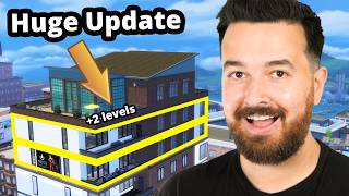 Building with the biggest Sims 4 update in 2024 [upl. by Avery]