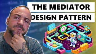 Mediator Design Pattern In Action  C Design Pattern Tutorial [upl. by Auhsaj]